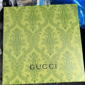 Gucci Olive Green Patterned Box